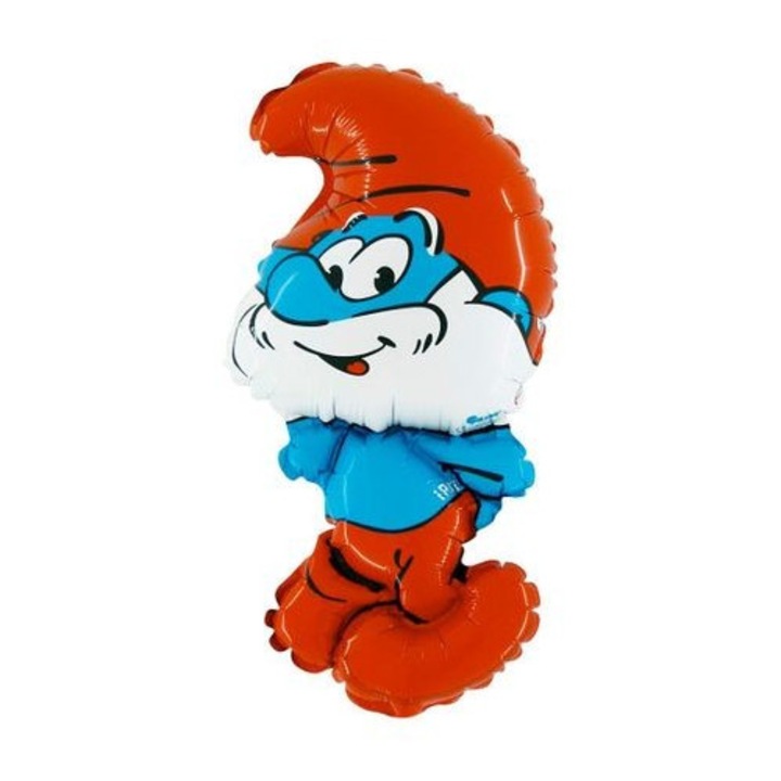 Balon Folie Figurina Papa Strumf 50x92 cm