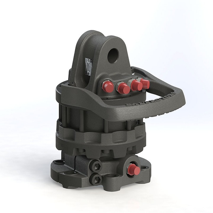 Rotator hidraulic Baltrotors GR 55, 5, 5 t, rotatie infinita, 36 kg, 73x30mm