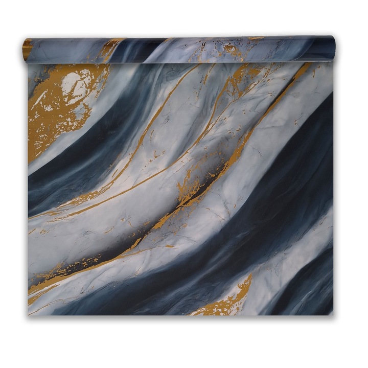 Öntapadós panel tekercs, prémium PET, Naimeed D7406, modern design, 2.5mm vastagság, 120x280cm, Többszínű