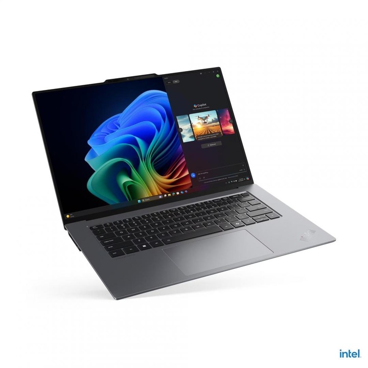 Laptop Lenovo ThinkPad X9-15 Gen 1 Aura Edition, 15.3" 2.8K 2880x1800 Oled 500nits tükröződésmentes / ujjlenyomat-gátló, 100% DCI-P3, 30-120Hz VRR, DisplayHDR True Black 600, Dolby Vision, érintőképernyő, Intel Core Ultra 7 258V, 8C (4P + 4LPE) / 8T