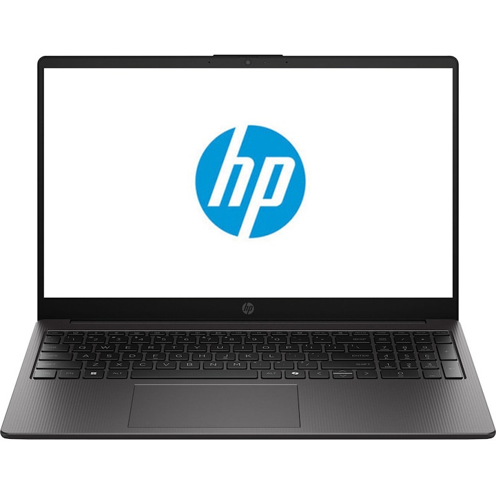 Laptop HP 250R G10, 15.6" Full HD, Intel® Core™ 7 120U pana la 5 GHz, 16 GB RAM DDR5 5200, 512 GB SSD, Intel Graphics, Windows 11 Pro, Dark Ash 512 GB