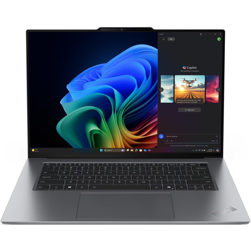 Laptop Lenovo ThinkPad X9-15 Gen 1, Intel Core Ultra 7, 32GB, 2TB SSD, Gri, 15.3"
