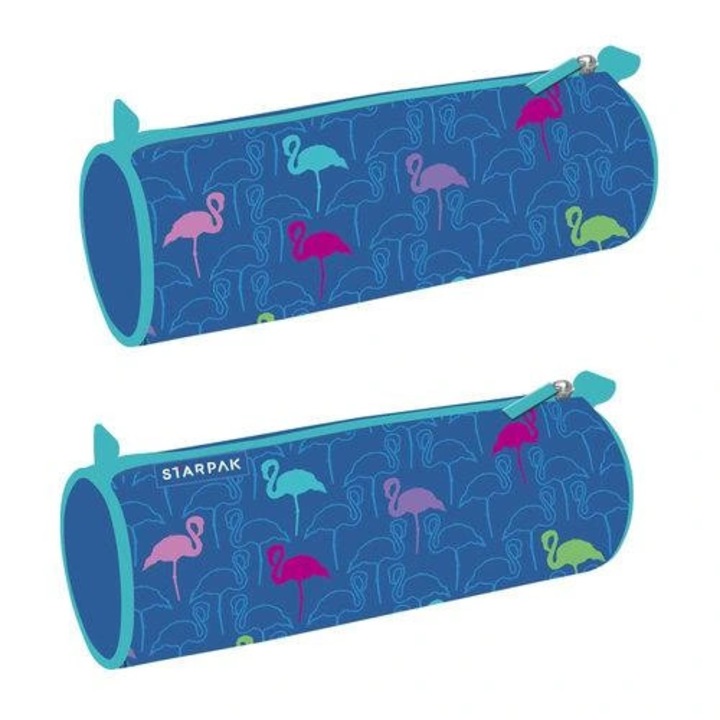 Tczna Pencil Case Flamingos Starpak - Capacoasa si stilata