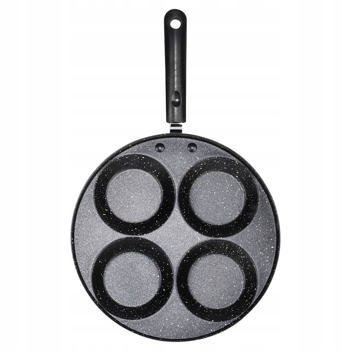 Тиган за яйца, палачинки и американски палачинки с 4 отделения, 24 см