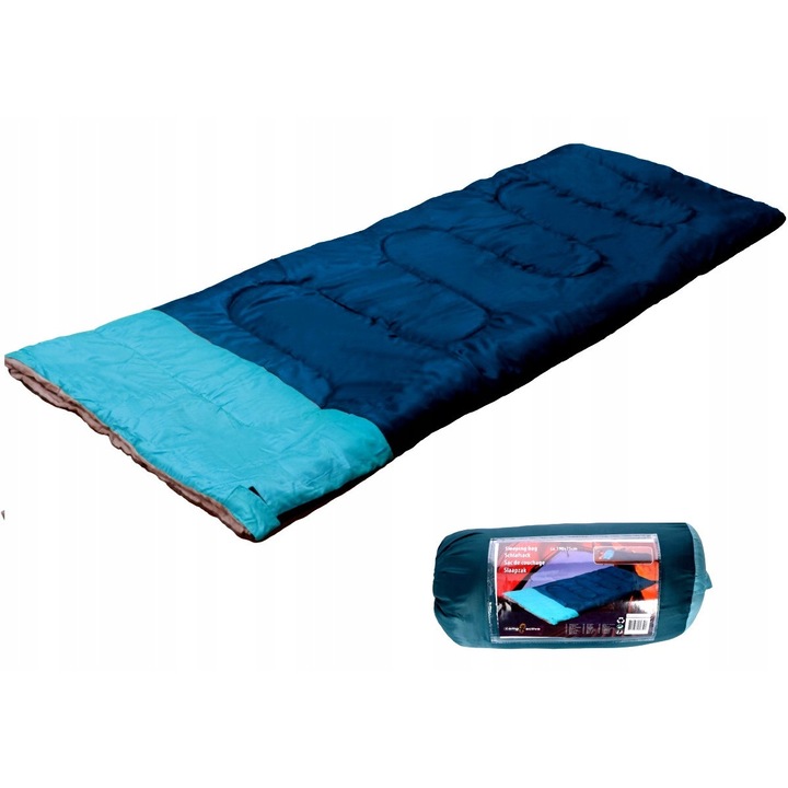 Sac de dormit turistic 190cm, confortabil, ideal pentru vara