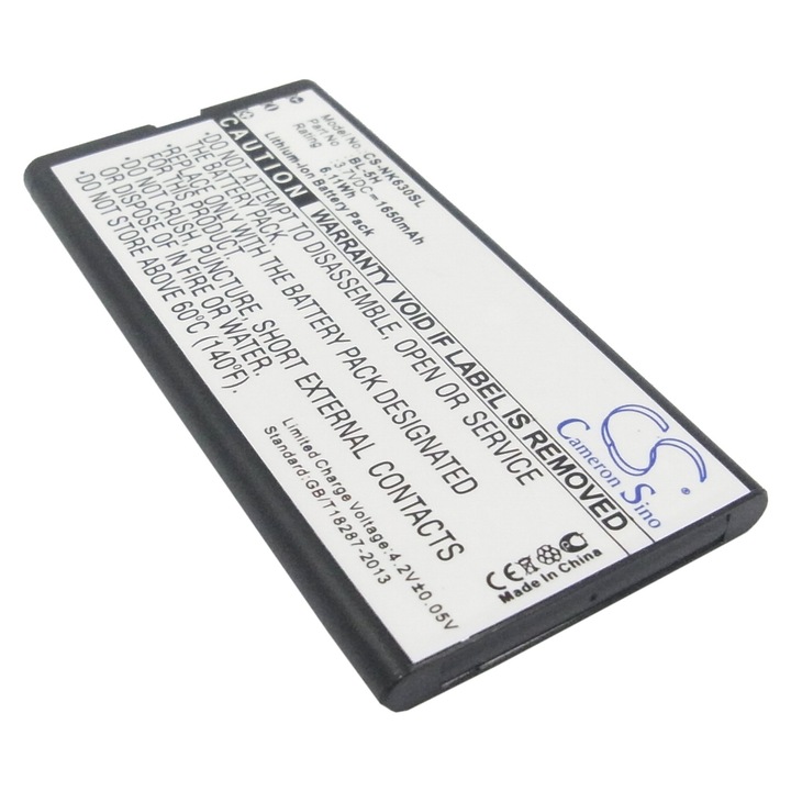 Baterie TECHTEK CS-NK630SL Li-ion 1650mAh