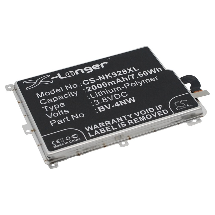 Baterie TECHTEK CS-NK928XL Li-Polymer 2000mAh