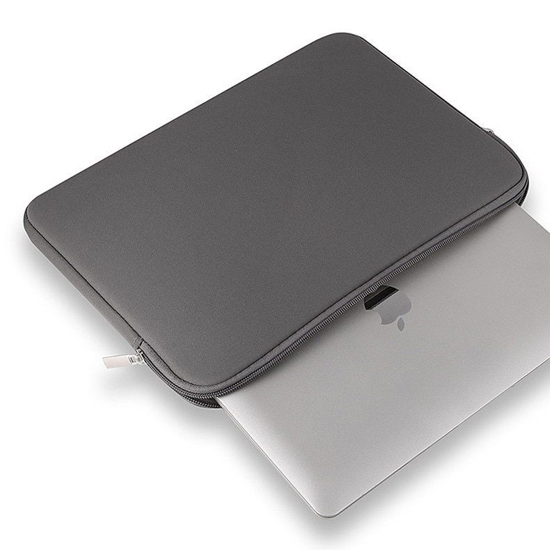 Husa universala din neopren compatibila cu laptop 14 inch, Gri
