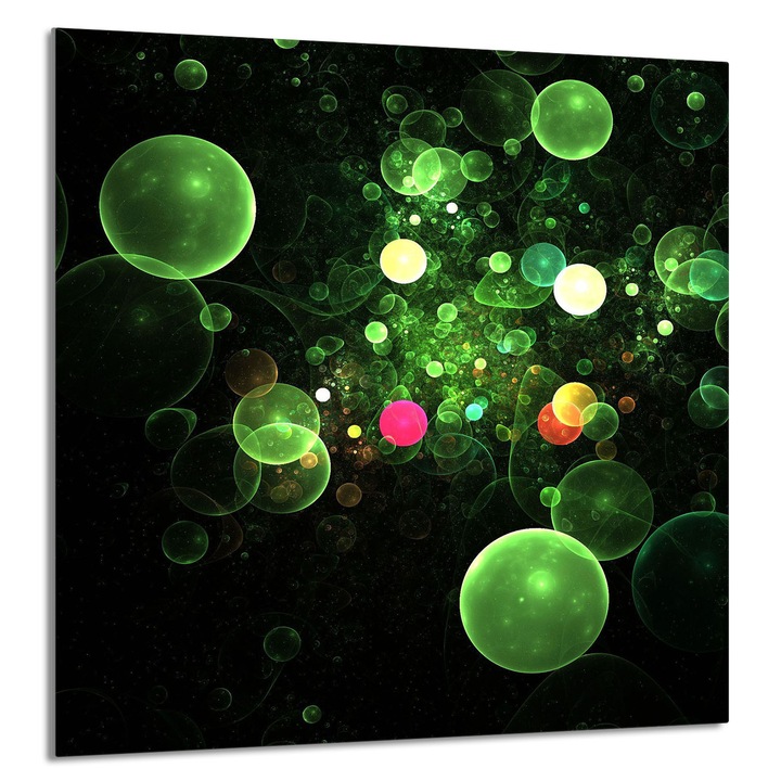 Üvegpanel konyhába 60x65 cm, TMK ArtDeko, védelem, edénytartó, többszínű