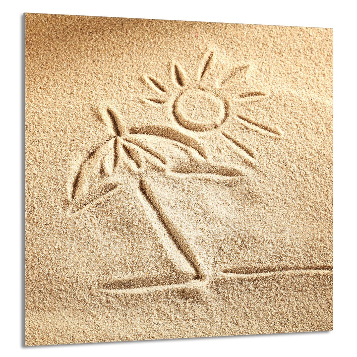 TMK ArtDeko konyhai üvegpanel 60x65cm, védelem, edénytartó, többszínű