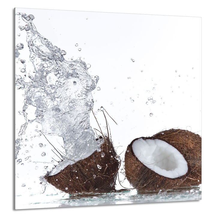 TMK ArtDeko 60x65cm konyhai üvegpanel, védelem, edénytartó