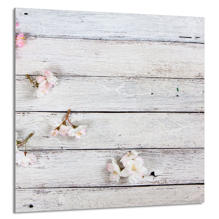 TMK ArtDeko Üveg konyhai hátfal 60x65cm, védelem, edénytartó, többszínű