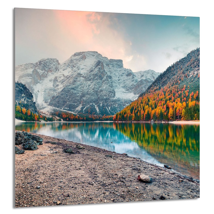 TMK ArtDeko konyhai üvegpanel 60x65cm, védelem, edénytartó, többszínű