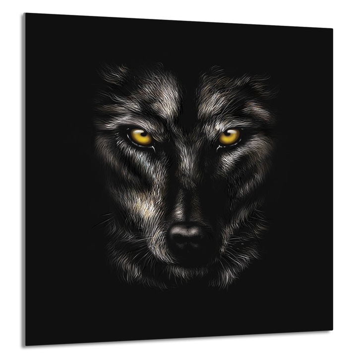 TMK ArtDeko konyhai üvegpanel 60x65cm, védelem, edénytartó