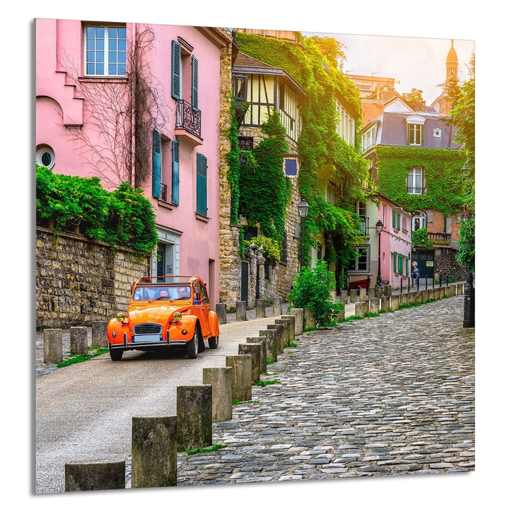 TMK ArtDeko konyhai üvegpanel 60x65cm, védelem, edénytartó, többszínű