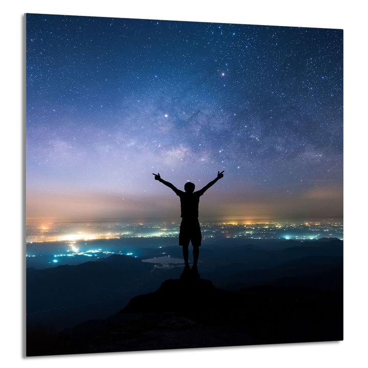 TMK ArtDeko konyhai üvegpanel 60x65cm, védelem, edénytartó, többszínű