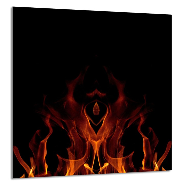 TMK ArtDeko Üveg konyhai hátlap 60x65cm, védelem, edénytartó, modern design