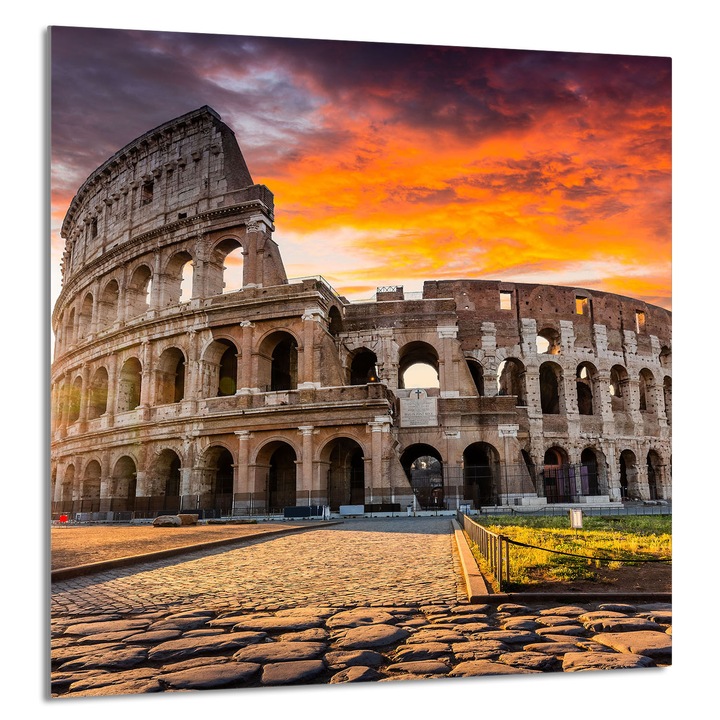 TMK ArtDeko konyhai üvegpanel, 60x65 cm, védelem, edénytartó