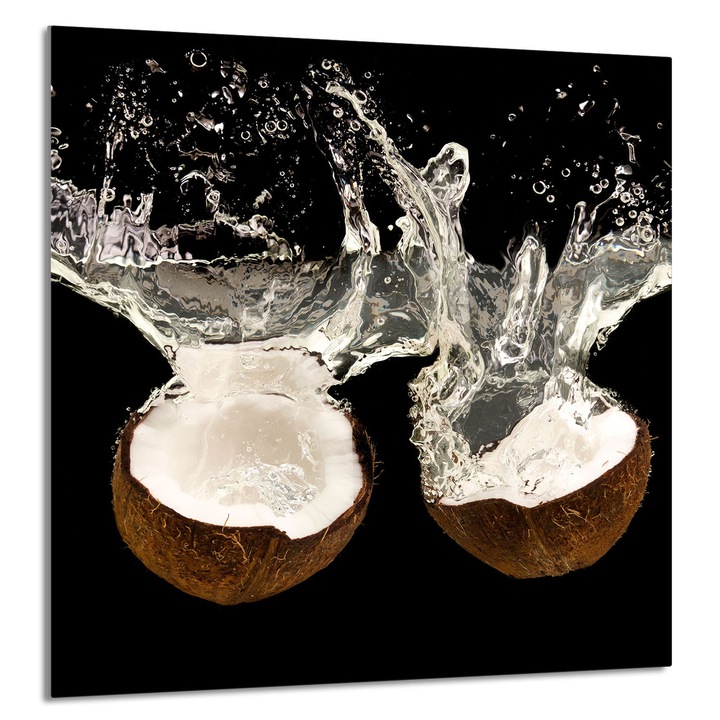 Konyhai üvegpanel 60x65 cm, TMK ArtDeko, védelem, edénytartó