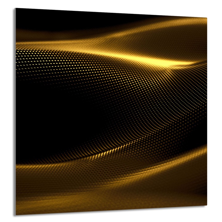 TMK ArtDeko Üveg konyhai hátlap 60x65cm, elegáns design, szennyeződés elleni védelem