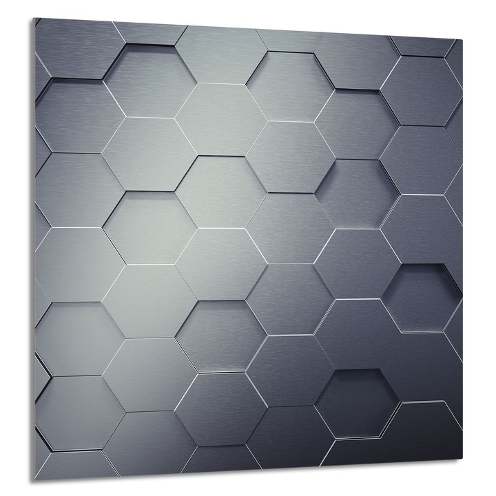 TMK ArtDeko konyhai üvegpanel 60x65cm, modern design, többfunkciós, szennyeződés elleni védelem, könnyen tisztítható