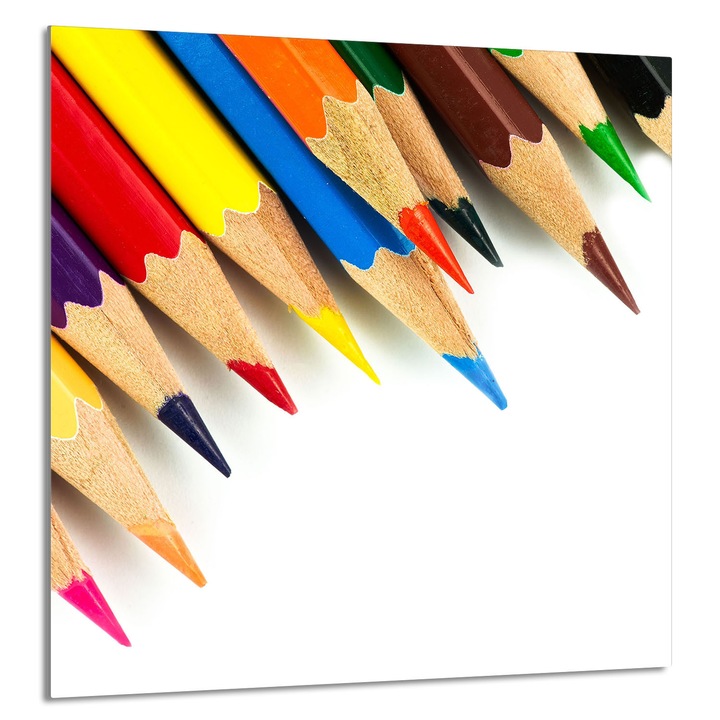 TMK ArtDeko Üveg konyhai hátfal 60x65cm, színes, multifunkcionális