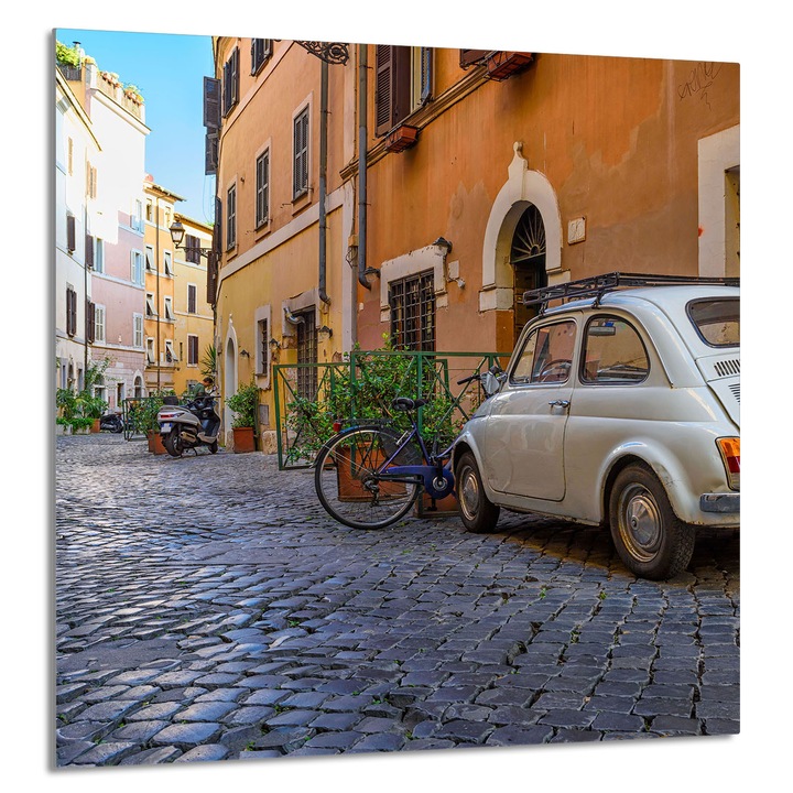 TMK ArtDeko konyhai üvegpanel 60x65cm, védelem, edénytartó, többszínű