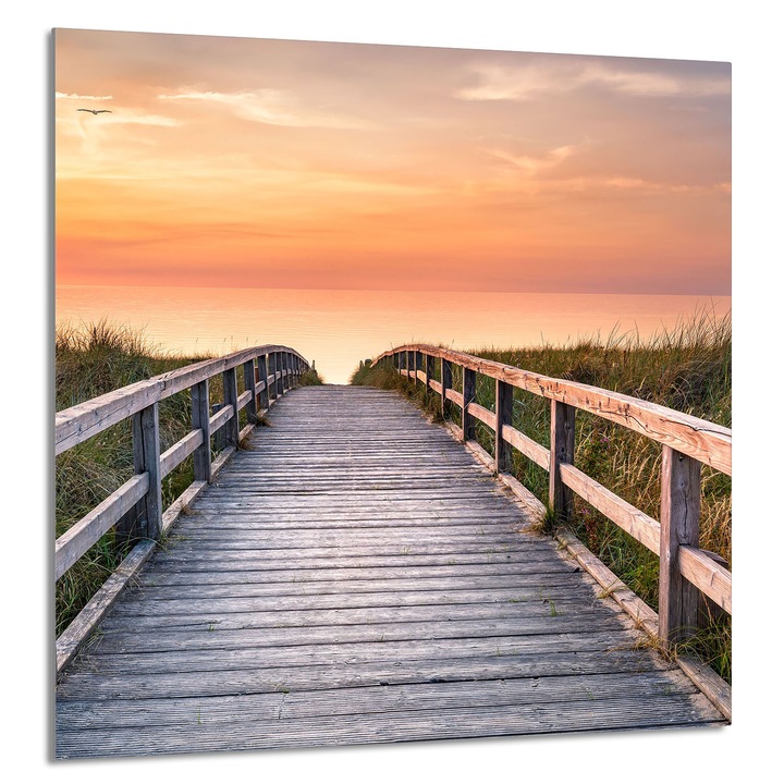 TMK ArtDeko 60x65 cm konyhai üvegpanel, védelem, edénytartó, többszínű