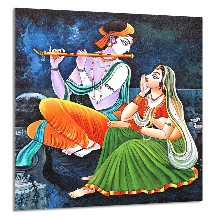 TMK ArtDeko Üveg konyhai hátfal 60x65cm, védelem, edénytartó, többszínű