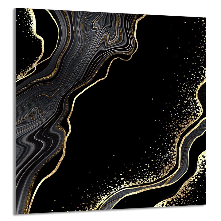 Üveg konyhai hátfal 60x65 cm, TMK ArtDeko, márvány, védelem, edénytartó