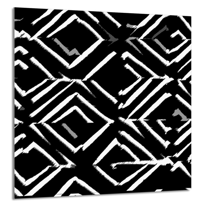 TMK ArtDeko Üveg konyhai hátfal 60x65cm, modern design, multifunkcionális, védelem, könnyen tisztítható