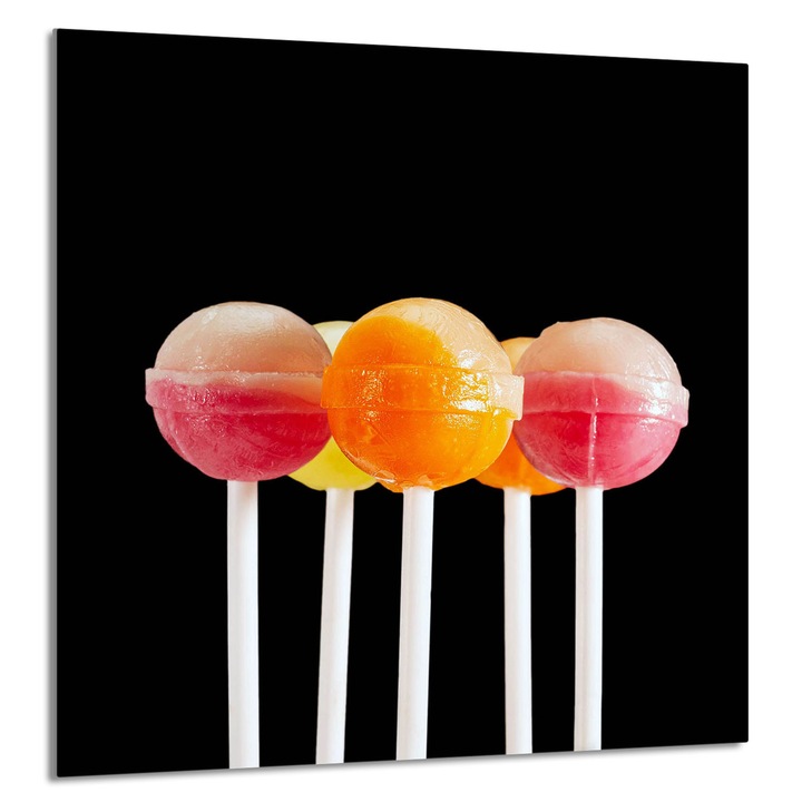 TMK ArtDeko konyhai üvegpanel 60x65cm, védelem, edénytartó, többszínű