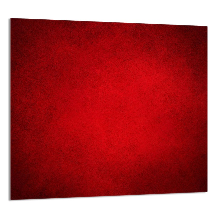 TMK ArtDeko 65x60cm üveg konyhai hátfal, piros, multifunkcionális