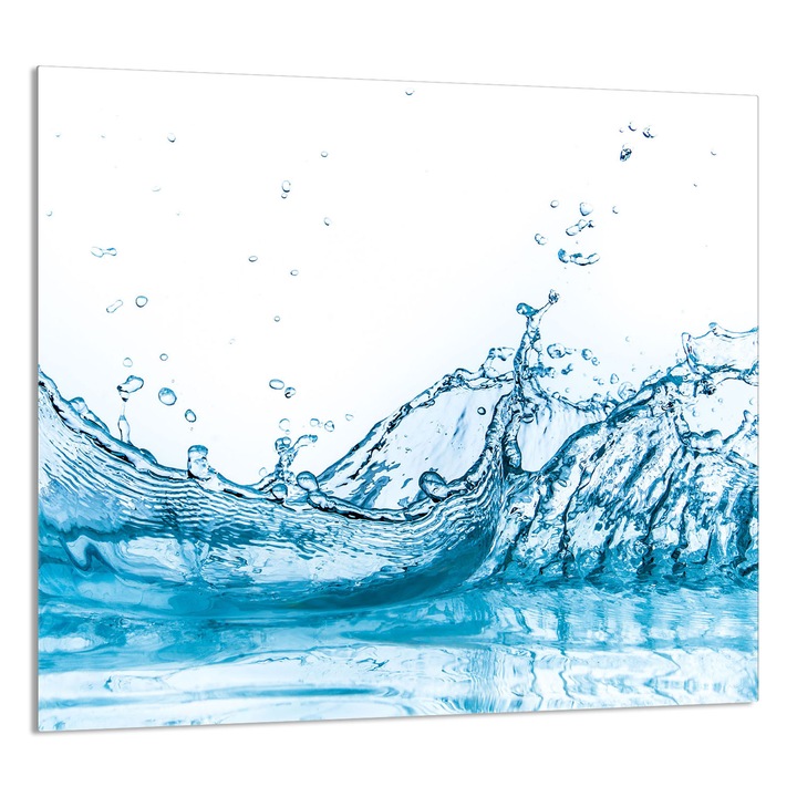 TMK ArtDeko konyhai üvegpanel 65x60cm, védelem, edénytartó, többszínű