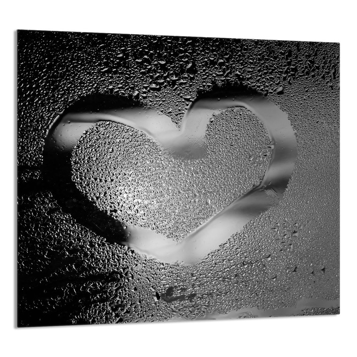 TMK ArtDeko Üveg konyhai hátfal 65x60cm, védelem, edénytartó, többszínű