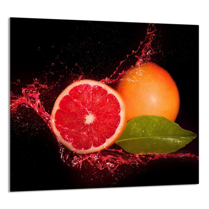 Üveg panel konyhába TMK ArtDeko 65x60cm, grafikai tervezés, multifunkcionális