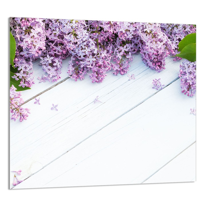 TMK ArtDeko konyhai üvegpanel 65x60 cm, védelem, modern design