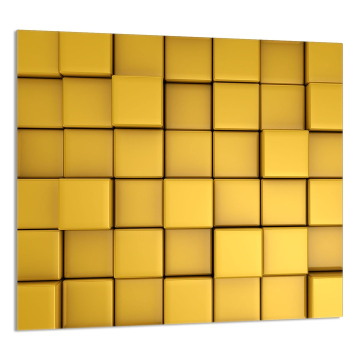 TMK ArtDeko Üveg konyhai hátfal 65x60cm, védelem, edénytartó, modern design