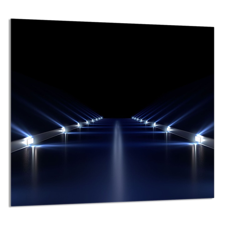 TMK ArtDeko konyhai üveg hátfal 65x60cm, védelem, edénytartó, többszínű