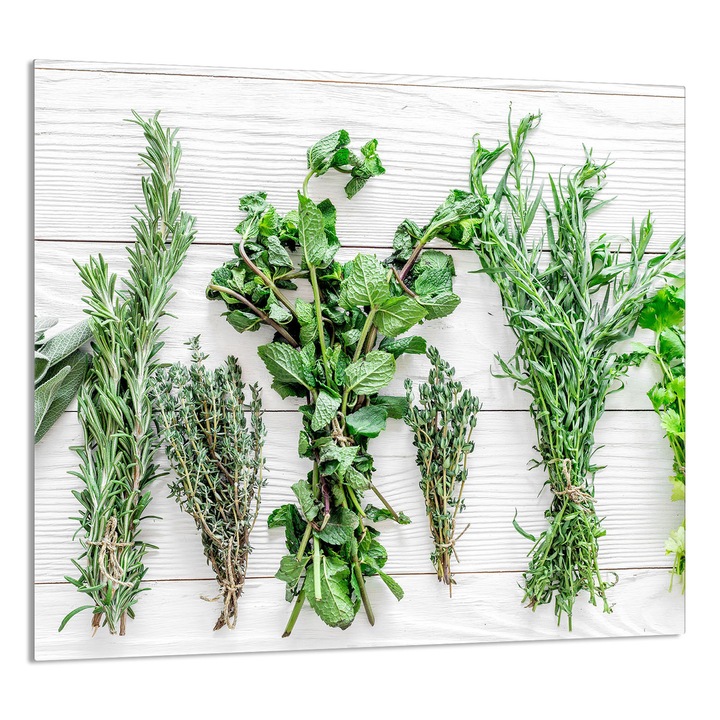 TMK ArtDeko konyhai üvegpanel 65x60cm, védelem, edénytartó, többszínű