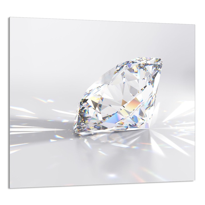 TMK ArtDeko Üveg konyhai hátfal 65x60cm, védelem, edénytartó, modern design