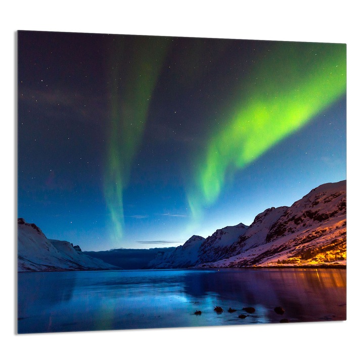 TMK ArtDeko konyhai üvegpanel 65x60 cm, védelem, edénytartó, többszínű