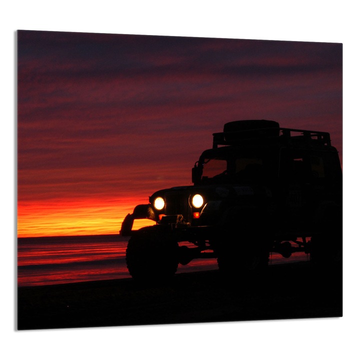 TMK ArtDeko Üveg konyhai hátlap 65x60 cm, védelem, többszínű