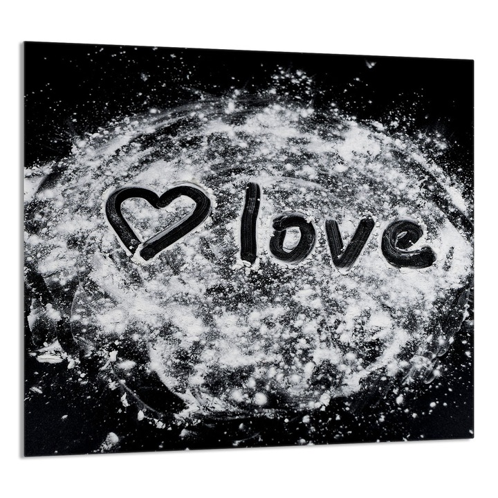 TMK ArtDeko Üveg konyhai panel 65x60cm, védelem, edénytartó, modern design