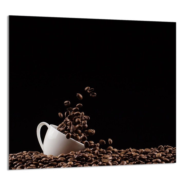 TMK ArtDeko konyhai üvegpanel 65x60cm, védelem, modern design