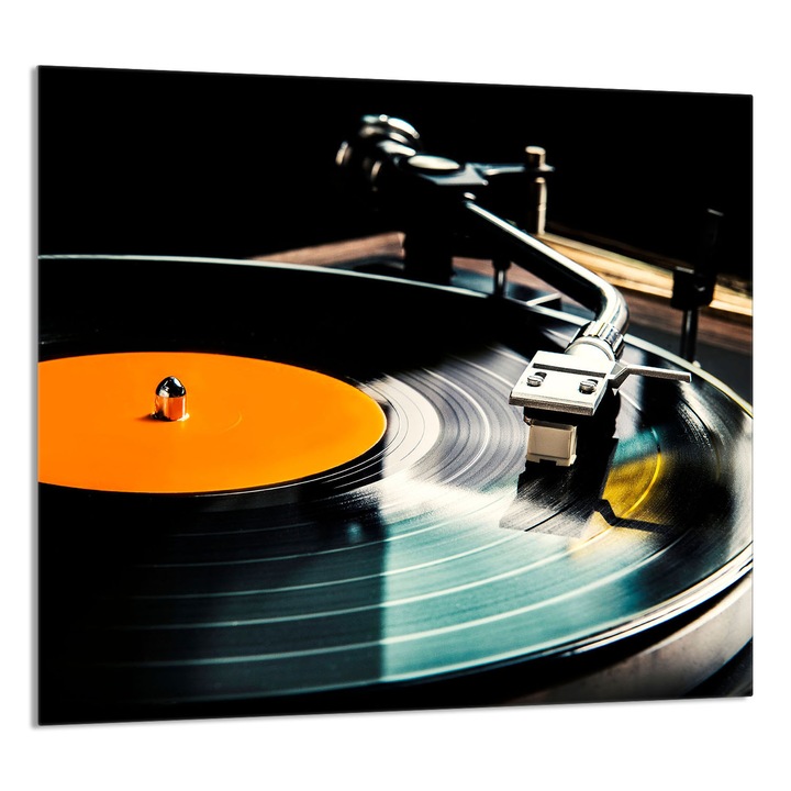 TMK ArtDeko Üveg konyhai hátlap 65x60 cm, védelem, többszínű