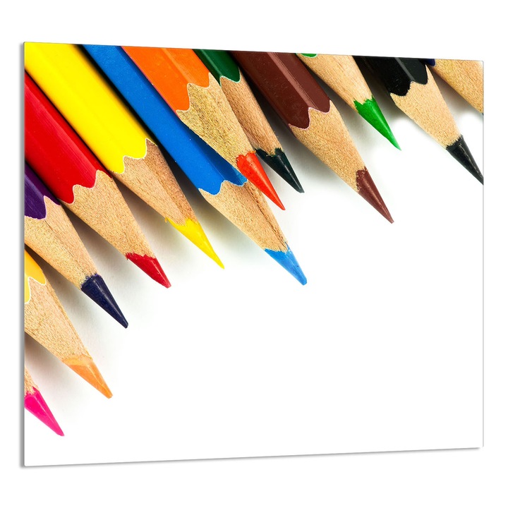 TMK ArtDeko Üveg konyhai hátfal, 65x60cm, színes, multifunkcionális