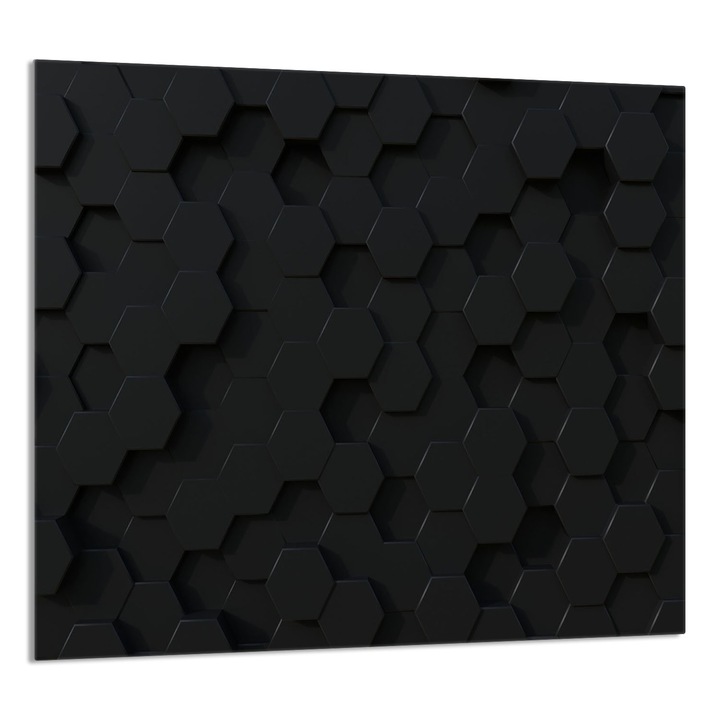 TMK ArtDeko Üveg konyhai panel 65x60cm, védelem, edénytartó