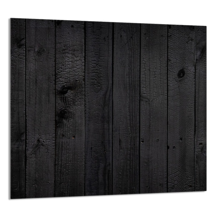 TMK ArtDeko Üveg konyhai hátfal 65x60cm, védelem, szürke