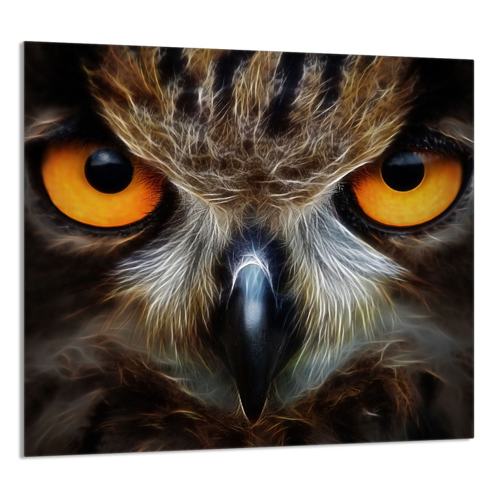 Üvegpanel konyhába TMK ArtDeko 65x60cm, védelem, edénytartó, többszínű